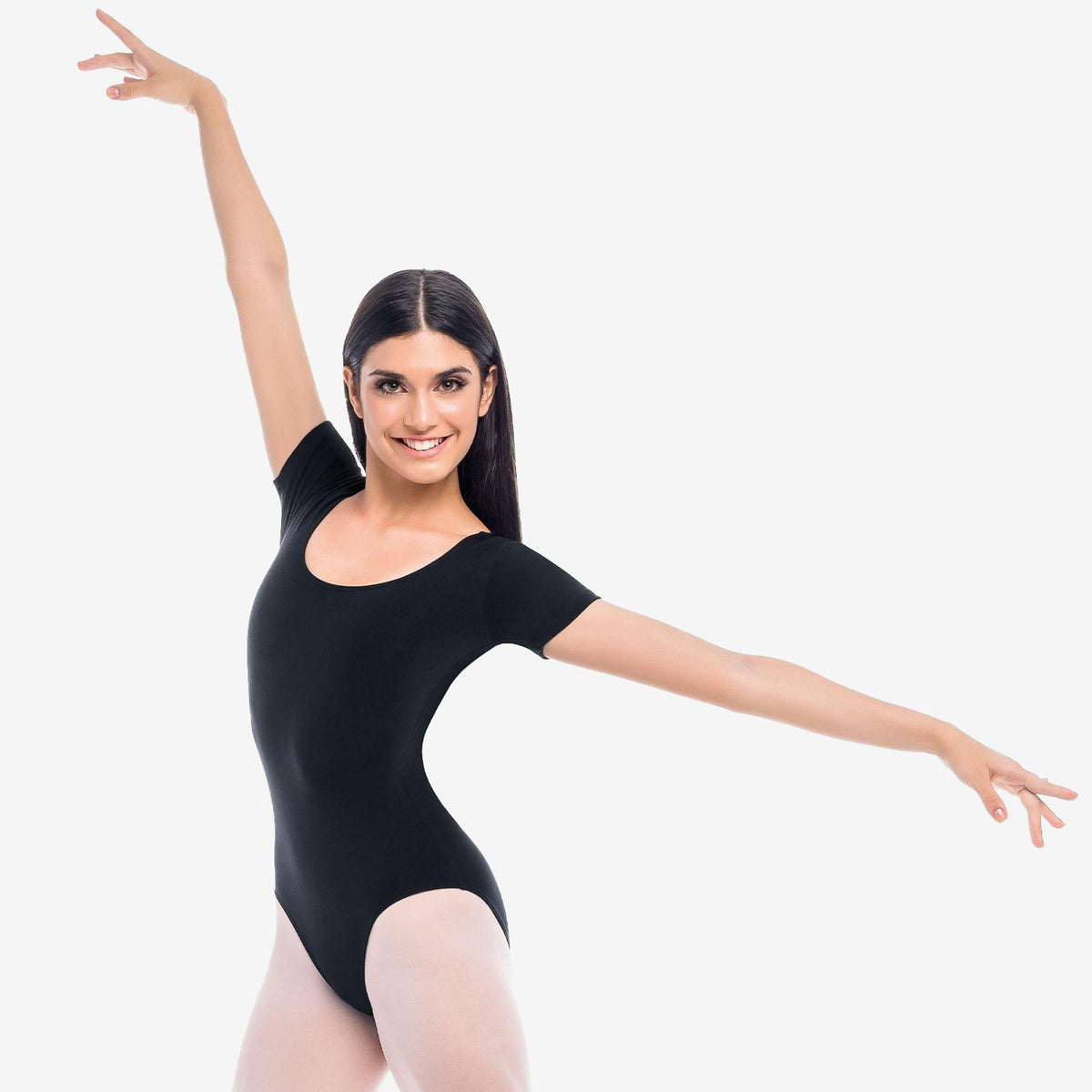 SL25 Adult Short Slv Leotard