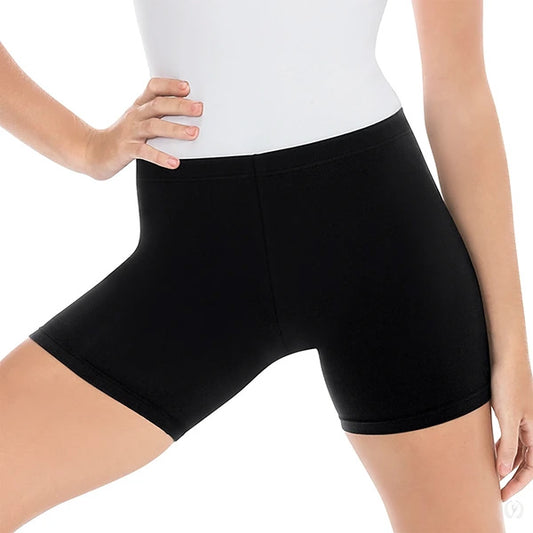 10331 Ladies Cotton Lycra Mid-Thigh Shorts