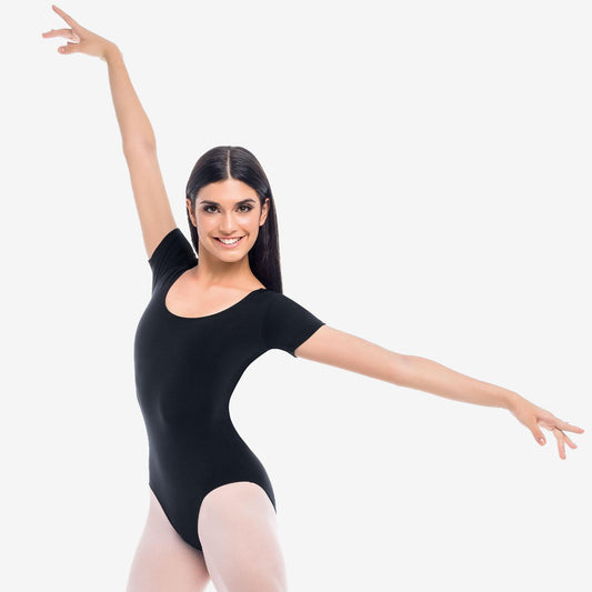 SL25 Adult Short Slv Leotard