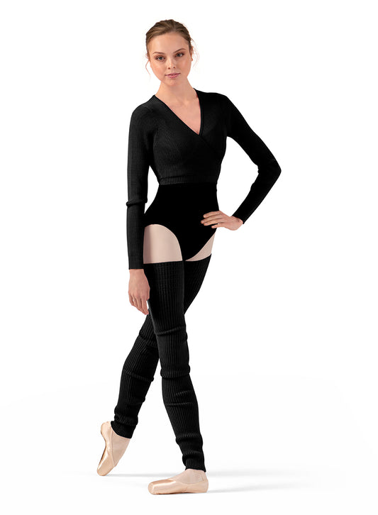 W11007 Striped Legwarmers